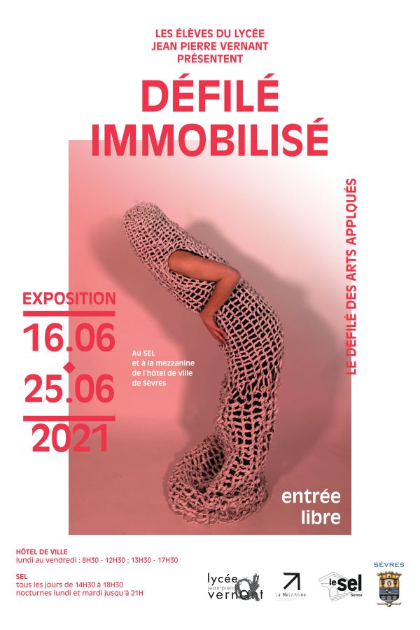 Affiche de l'exposition Défilé immobilisé 2021
