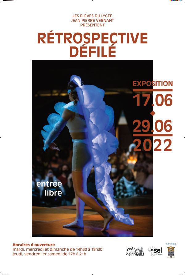 Affiche de l'exposition Rétrospective défilé 2022