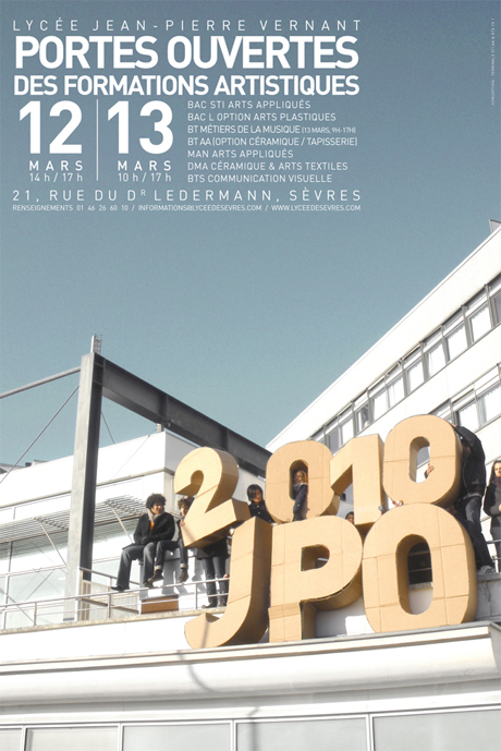 Affiche des journées portes ouvertes 2010