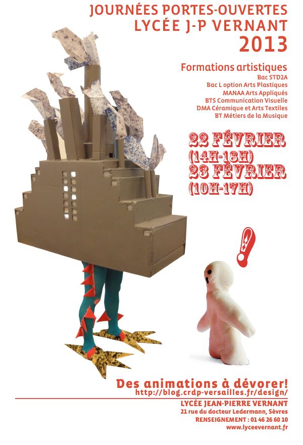 Affiche des journées portes ouvertes 2013