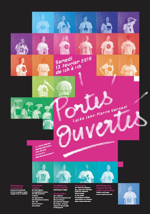 Affiche des journées portes ouvertes 2016