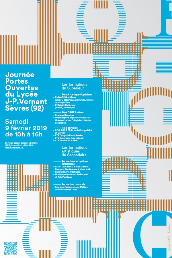 Affiche des journées portes ouvertes 2019