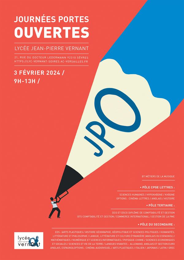 Affiche des journées portes ouvertes 2024